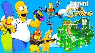 Fortnite SIMPSONS Season FULLY LEAKED (ALL Battle Pass Skins, Item Shop Skins, Map & More)
