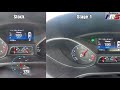 Ford Focus RS Mk3 Stock vs Stage 1+ // Acceleration 100 to 200km/h [Read Description]