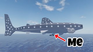 HOW BIG CAN YOU APPRAISE THE NEW WHALE SHARK IN FISCH!! (ROBLOX)