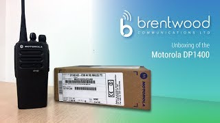 Motorola DP1400 Two Way Radio Unboxing - Full 360 Walkthrough, Accessories \u0026 Features