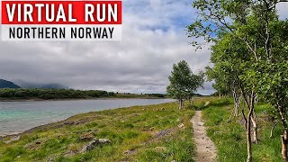 Treadmill Virtual Run on Gravel in Northern Norway | Virtual Running Videos