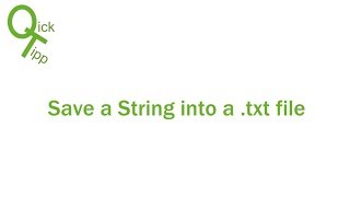 Save String to .txt file - Java Quick Tip