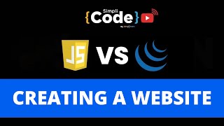 🔥Creating A Website JavaScript VS jQuery | Javascript Web Project | JQuery Project 2022 | SimpliCode