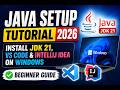Install Java JDK 21 in 5 Minutes (Windows 10/11)