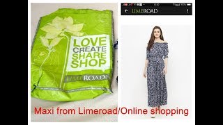 Maxi from LIMEROAD/online shopping /superb purchase/Try on