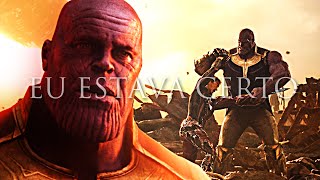 A VIDA DEIXARÁ DE EXISTIR... | Thanos