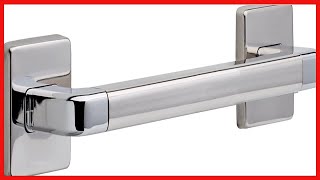 Delta 41912 Modern Angular Decorative ADA 12 in x 1.25 in Grab Bar, Chrome