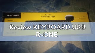 Review KEYBOARD USB R-ONE