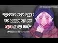 Cuddling and kissing your best friend to keep him warm (M4F)(Kisses)(Confession)