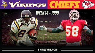 DT & Moss Show Out in Playoff Atmosphere! (Vikings vs. Chiefs 1999, Week 14)