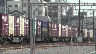 5070レ　EF66  111　鮫　代走　　大久保付近　2013年3月