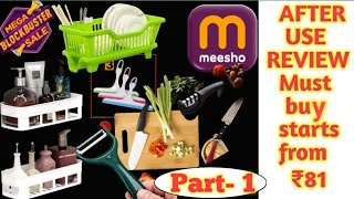 Meesho kitchen hual😱/Meesho kitchen finds/Meesho kitchen products/Meesho Unboxing/starting from ₹81