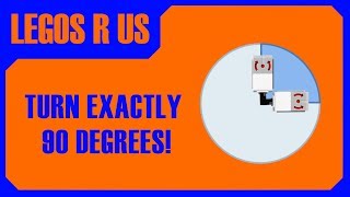 How to Turn Accurately! | Ev3 Programming Tutorial