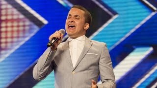 Jahmene Douglas' audition - Etta James' At Last- The X Factor UK 2012