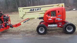 FOR SALE 2011 JLG 450A 4X4 45 FT BOOM LIFT. DUAL FUEL LIKE NEW $29,995