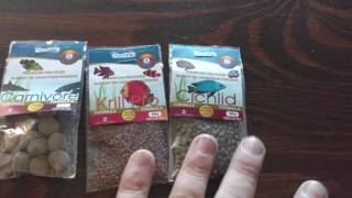 Northfin foods sample packs from Lisa @  (Super Cichlids)