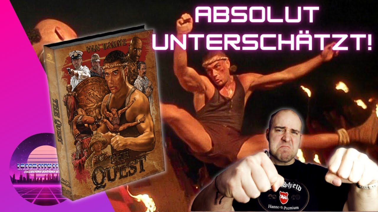 The Quest Jean Claude Van Damme Mediabook Cover A Review Unboxing