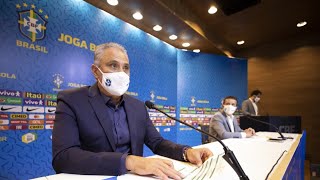 Coletiva de Imprensa com Tite e sua Comissão Técnica - 18/09/2020