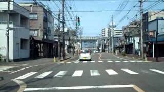 運転車窓動画　栃尾→長岡 (3/3)　長岡駅東口→長岡駅大手口