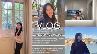 독일 음대 유학생 Vlog | 스위스 오케스트라🇨🇭 | 워라밸 좋다는 유럽에서 일하기🎶 스위스 가정집들은 다 이래요?✨ | 언제나 그렇듯이 DB 도이치반 연착과 함께