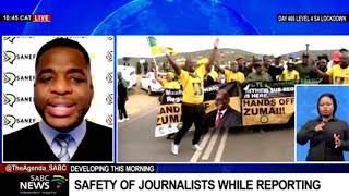 Jacob Zuma | Safety of journalists while reporting from Nkandla: Sbu Ngalwa
