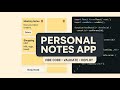 AI Vibe-Coding a Google-Keep-Style Notes App | Vite + React + TypeScript → Deploy on Vercel