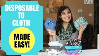 Easy way I found to switch from Disposable to Cloth Diapers! Plus..What to do with poop!