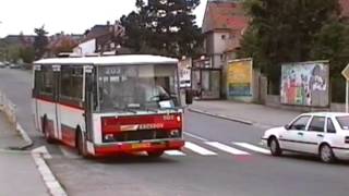 Autobusy Karosa na Spořilově, 1998