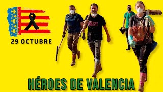 Homenaje a voluntarios de Valencia. DANA 29 octubre