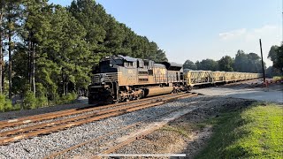 NS 92X: NS 1156 Loaded Ballest Train Duluth GA