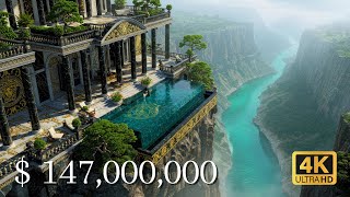 Stunning Versace Mansion in a Canyon: The Perfect Blend of Luxury and Nature!