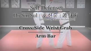 Self-Defense, Cross-Wrist Grab #2