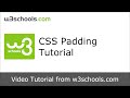 W3Schools CSS Padding Tutorial