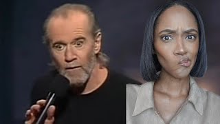 FIRST TIME REACTING TO | GEORGE CARLIN SOFT LANGUAGE REACTION