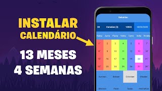 Como instalar o Novo Calendário de 13 Meses no celular Android