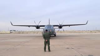 Engines start. Casa C-295W #militaryaviation