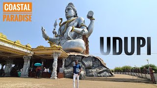 Hidden Place to Visit in Udupi | Dangerous Maravanthe Beach | Majestic Murudeshwar Temple near Coast