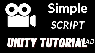 Unity Beginner Tutorial - Camera Follow Player With ONE SIMPLE SCRIPT