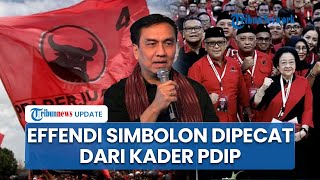 PDIP Resmi Pecat Effendi Simbolon, Terbukti Langgar Etik Partai Dukung RK-Suswono di Pilgub Jakarta