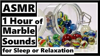 ASMR 1 Hour of Marble Sounds - Rolling, Bouncing, Jingling - Layered Tracks