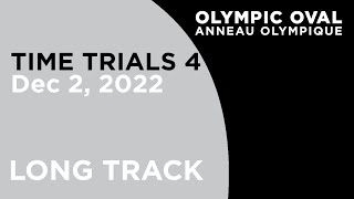 Time Trials 4 - Long Track December 2, 2022