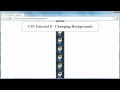 CSS Tutorial 8 - Styling Backgrounds
