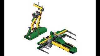 LEGO® 42136 Alternate Build - John Deere 9620R 4WD Tractor - X-Wing Fighter