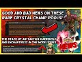 Good and Bad News On Champ Crystal Pools | Broken BW Relic | AW Tactics and Enchantress +More [MCN]