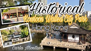 Hongkong- Historical Kowloon Walled  City Park🌿