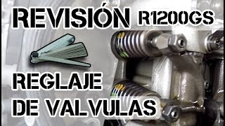 Revision R1200GS Reglaje de Valvulas