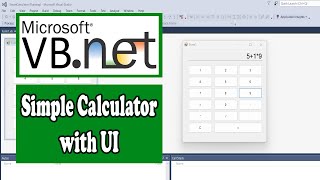 How to create calculator in VB.Net Windows Forms Application