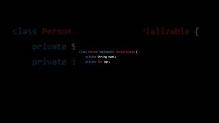 What is serialization in Java?