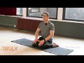 yoga for back pain 45 minute challenging all level vinyasa release results and striving