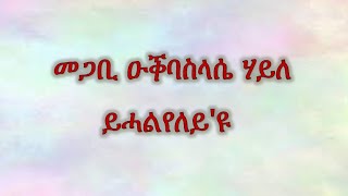 Megabi Okbasilasie Haile ||ይሓልየለይ'ዩ||